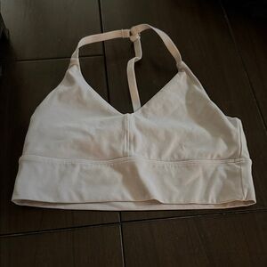 Alphalete Cream Sports Bra